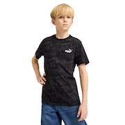 (キッズ)ボーイズ ミッド 90S AOP 半袖 Tシャツ 687845 01 BLK