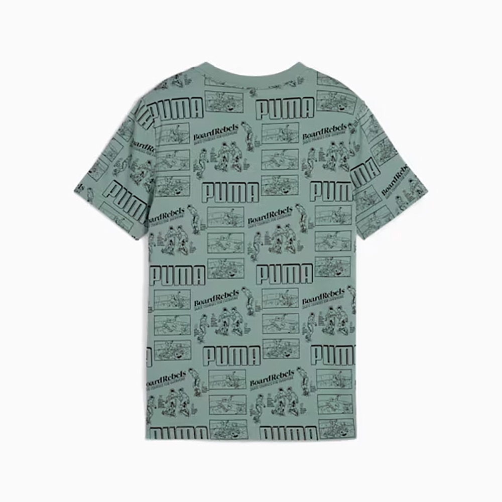 プーマ（PUMA）（キッズ）ボーイズ ミッド 90S AOP 半袖 Tシャツ 687845 30 MNT