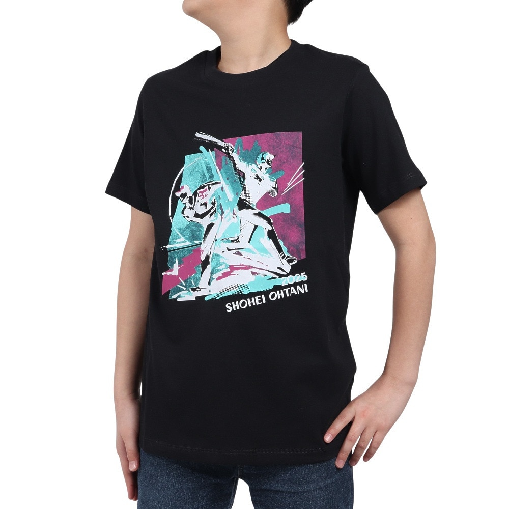ニューバランス（new balance）（キッズ）ジュニア 大谷翔平 Tシャツ YT51728BK