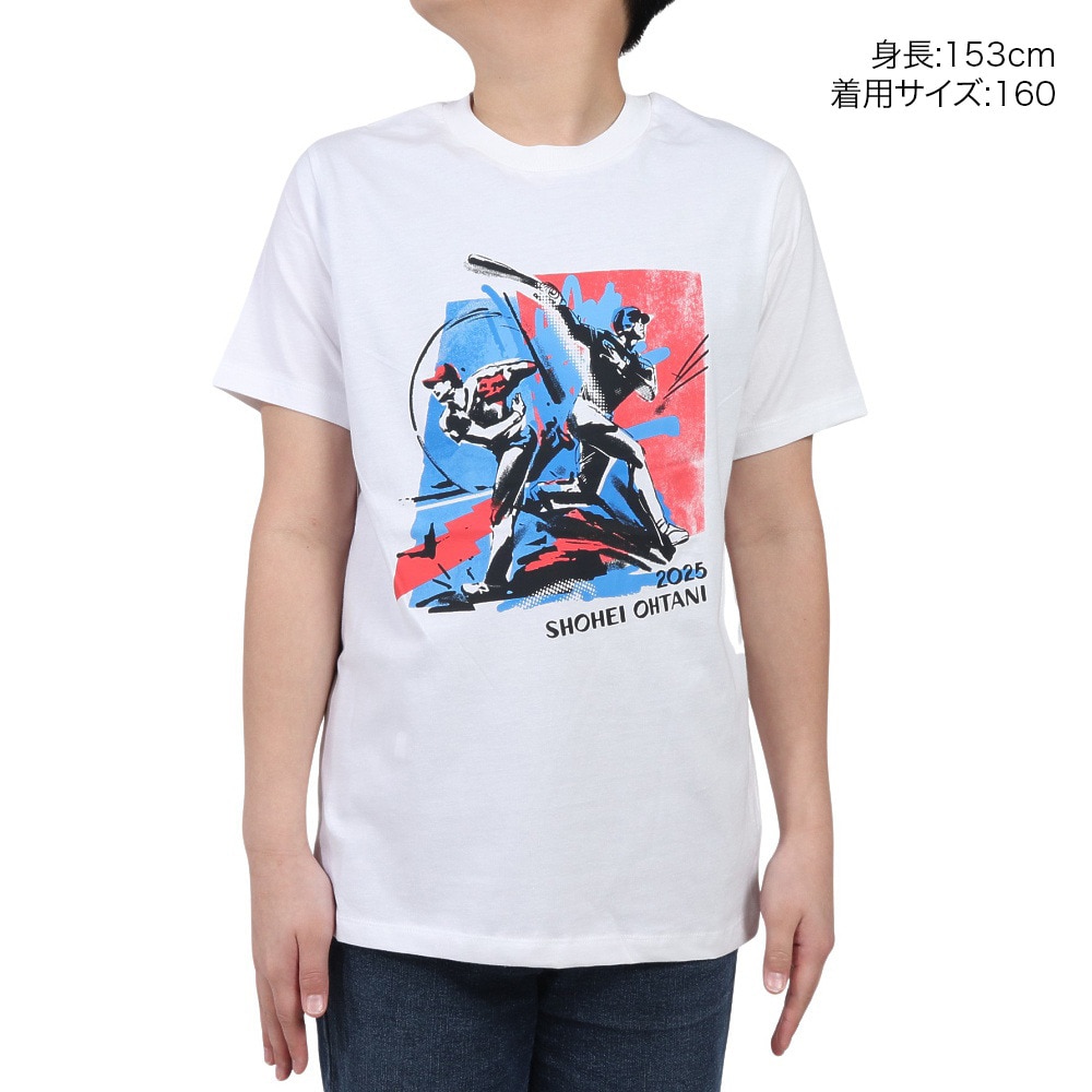 ニューバランス（new balance）（キッズ）ジュニア 大谷翔平 Tシャツ YT51728WT