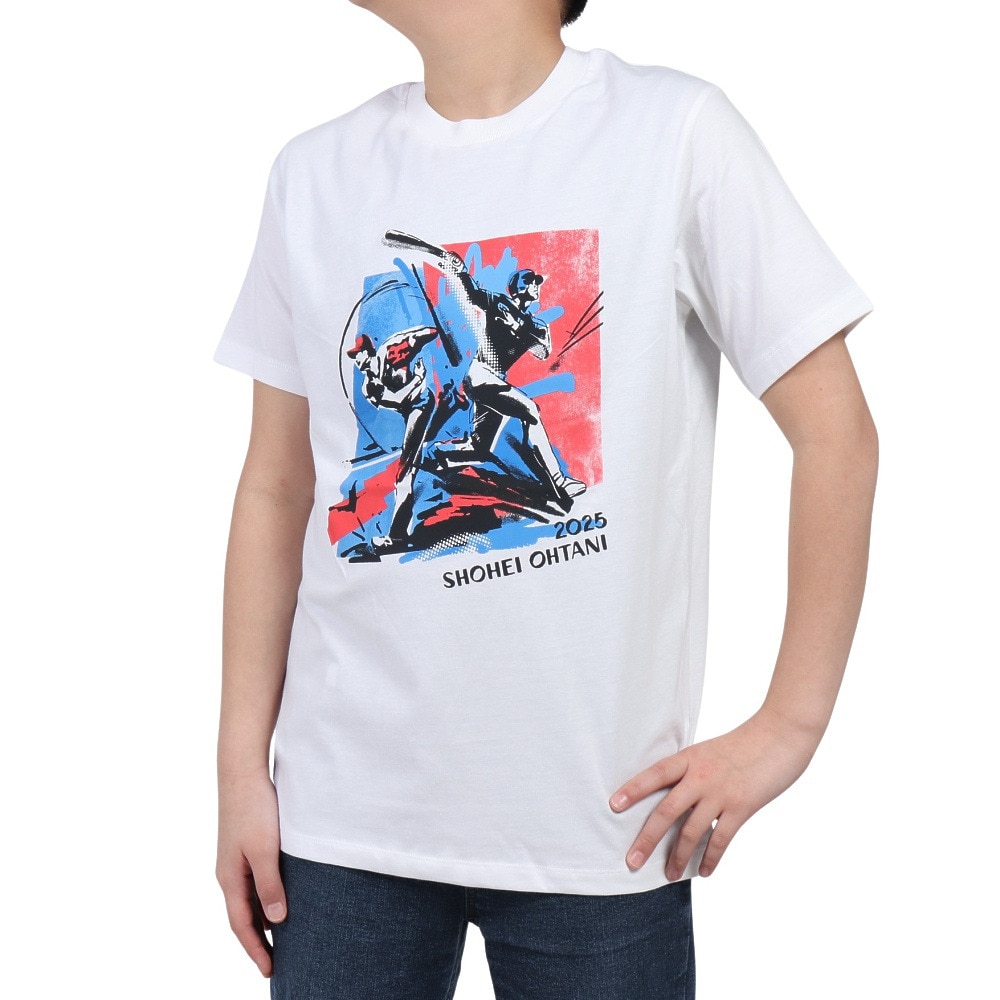 ニューバランス（new balance）（キッズ）ジュニア 大谷翔平 Tシャツ YT51728WT