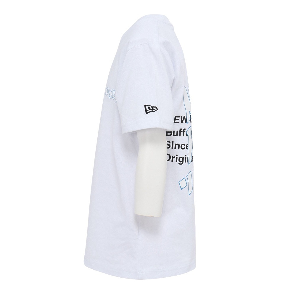 ニューエラ（NEW ERA）（キッズ）ジュニア 半袖 コットン Tシャツ Graffiti WHI 14414383