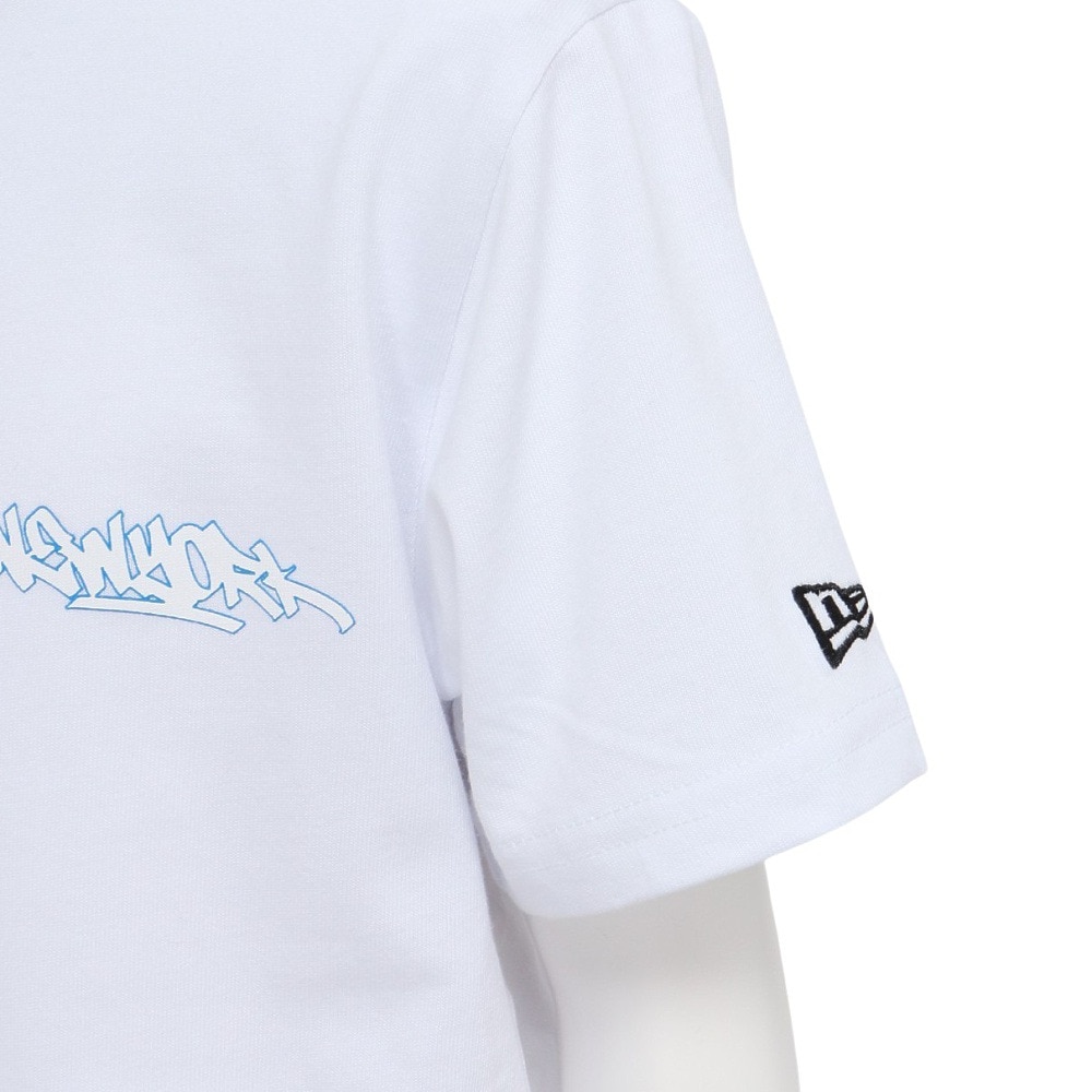 ニューエラ（NEW ERA）（キッズ）ジュニア 半袖 コットン Tシャツ Graffiti WHI 14414383