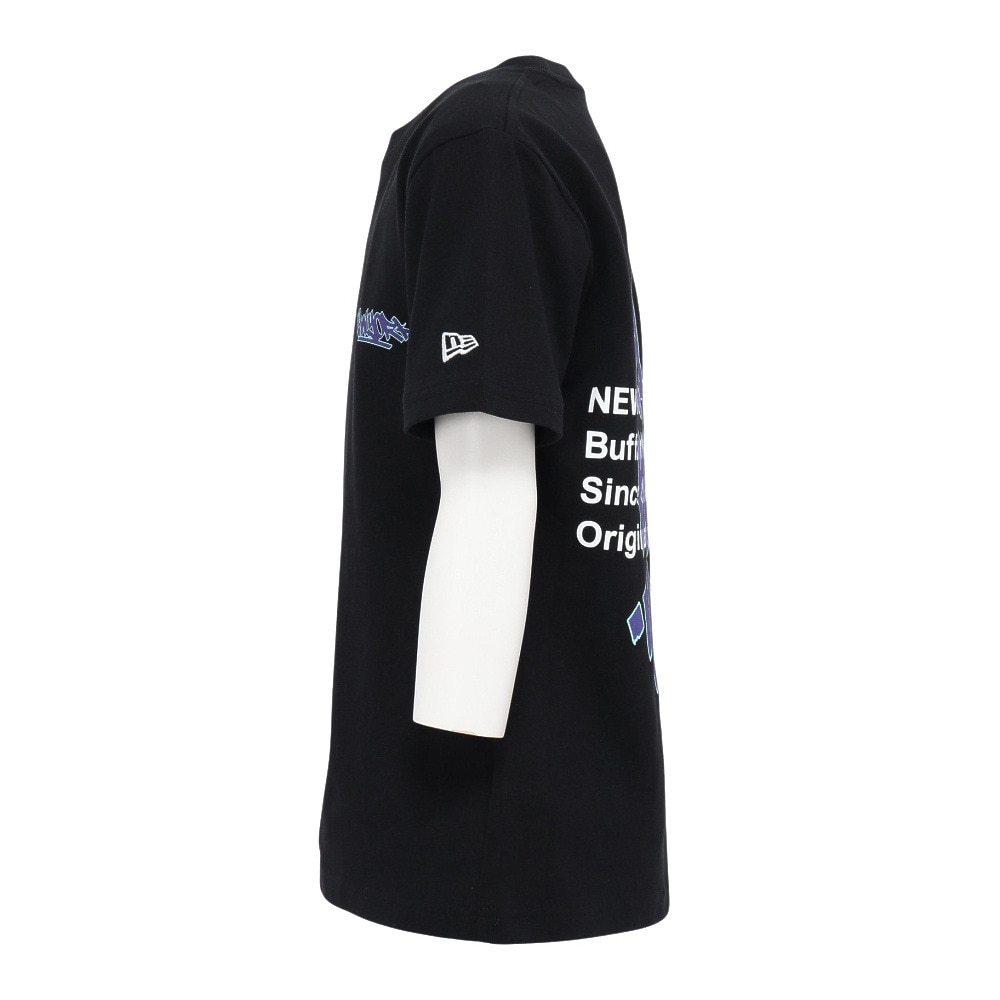 ニューエラ（NEW ERA）（キッズ）ジュニア 半袖 コットン Tシャツ Graffiti BLK 14414385