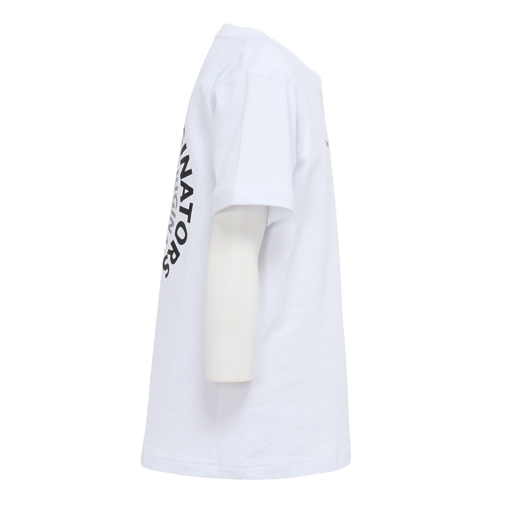 ニューエラ（NEW ERA）（キッズ）ジュニア 半袖 コットン Tシャツ Circle OOTTF WHI 14414389