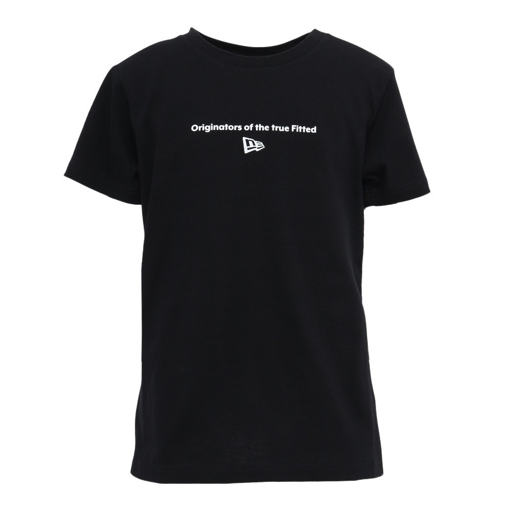 ニューエラ（NEW ERA）（キッズ）ジュニア 半袖 コットン Tシャツ Circle OOTTF BLK 14414391