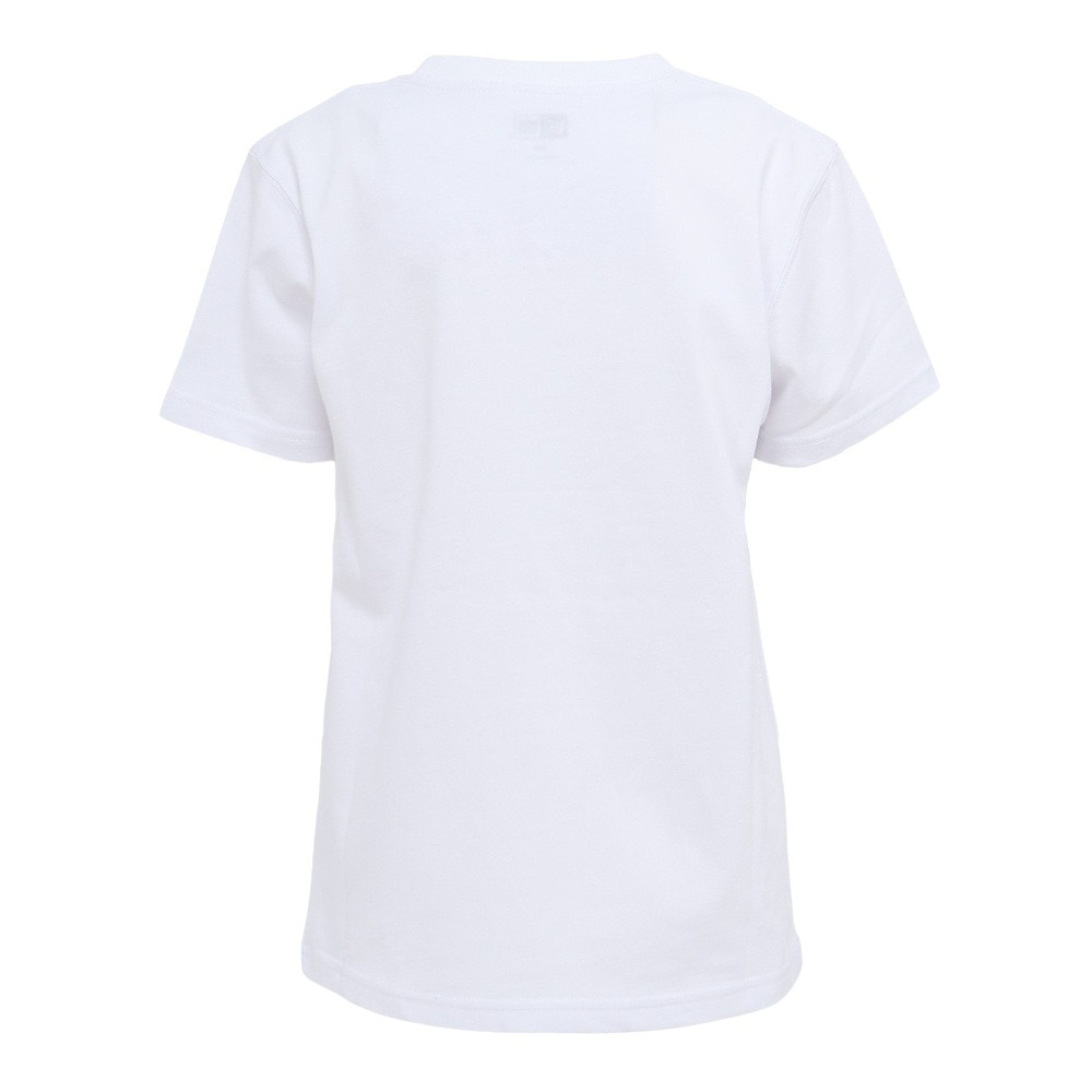 ニューエラ（NEW ERA）（キッズ）ジュニア 半袖 コットン Tシャツ ボックスロゴ WHI 14521378