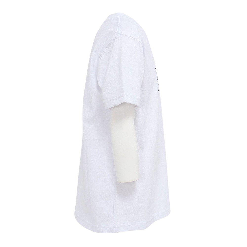 ニューエラ（NEW ERA）（キッズ）ジュニア 半袖 コットン Tシャツ ボックスロゴ WHI 14521378