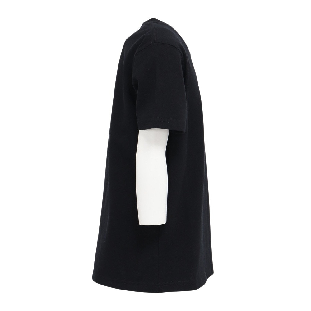 ニューエラ（NEW ERA）（キッズ）ジュニア 半袖 コットン Tシャツ ボックスロゴ BLK 14521379
