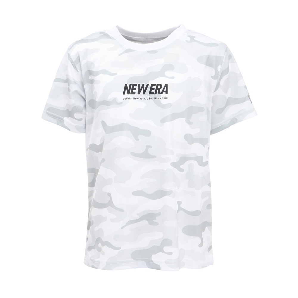 ニューエラ（NEW ERA）（キッズ）ジュニア パフォーマンスアパレル 半袖 テック Tシャツ ワードマークロゴ 14666290