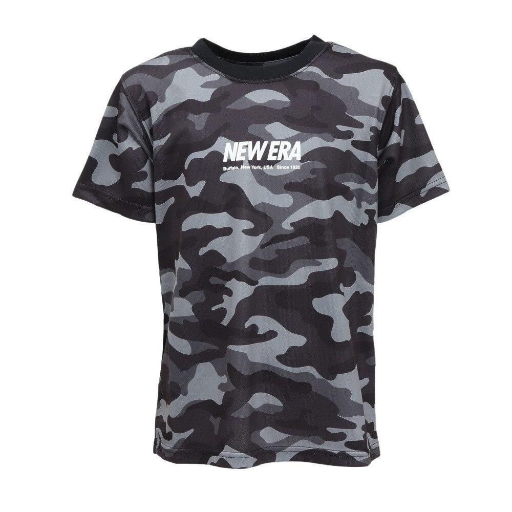 ニューエラ（NEW ERA）（キッズ）ジュニア パフォーマンスアパレル 半袖 テック Tシャツ ワードマークロゴ 14666291