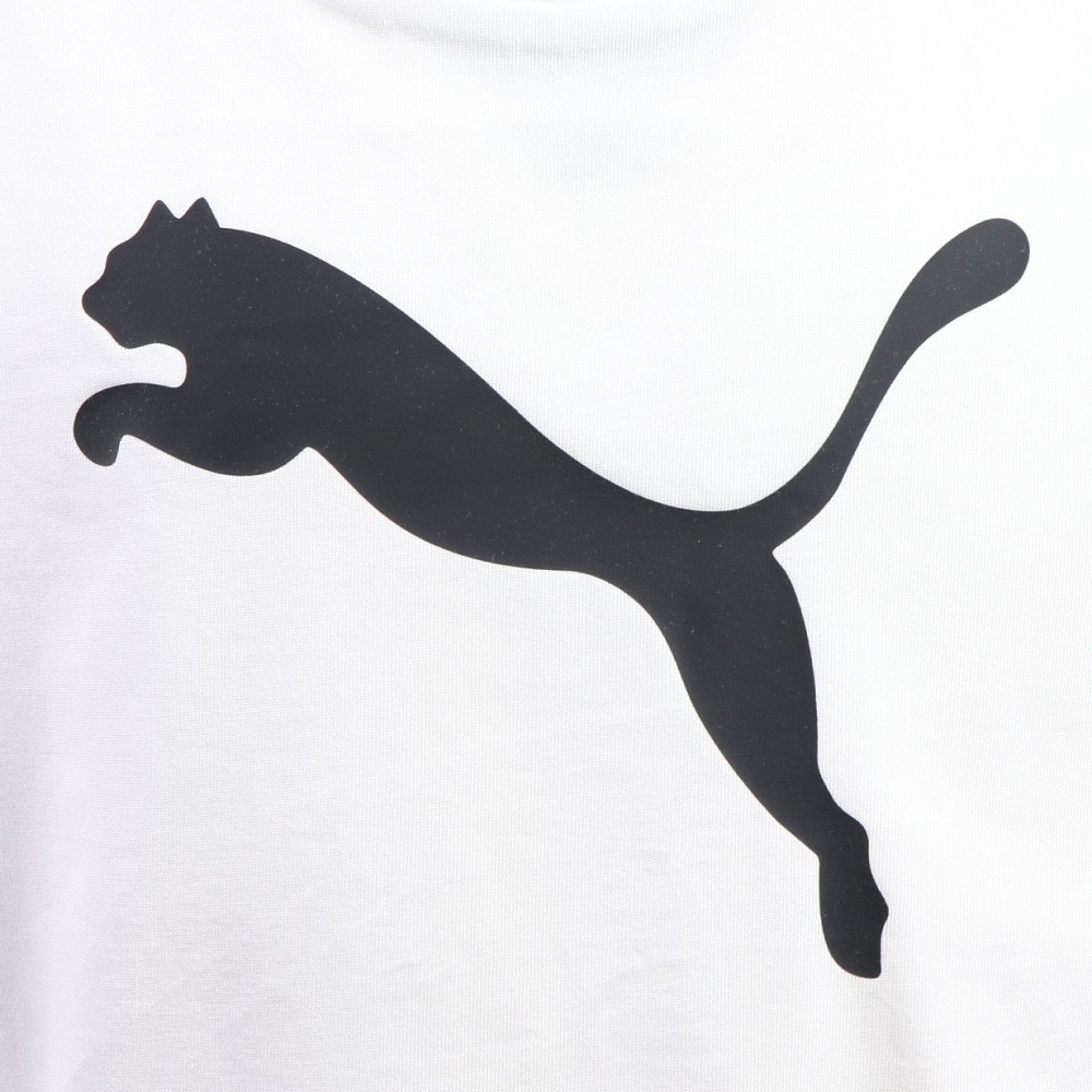 プーマ（PUMA）（キッズ）ジュニア ESS キャットロゴ 半袖Tシャツ 687784 02 WHT