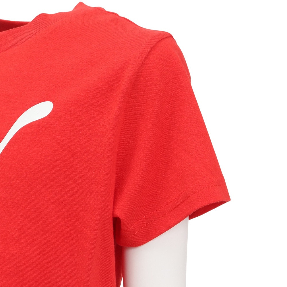 プーマ（PUMA）（キッズ）ジュニア ESS キャットロゴ 半袖Tシャツ 687784 11 RED
