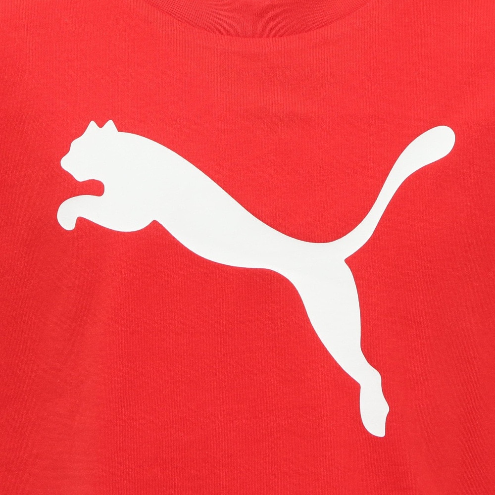 プーマ（PUMA）（キッズ）ジュニア ESS キャットロゴ 半袖Tシャツ 687784 11 RED