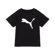 (キッズ)ボーイズ ESS キャット ロゴ 半袖 Tシャツ TR B 687784 16 NVY