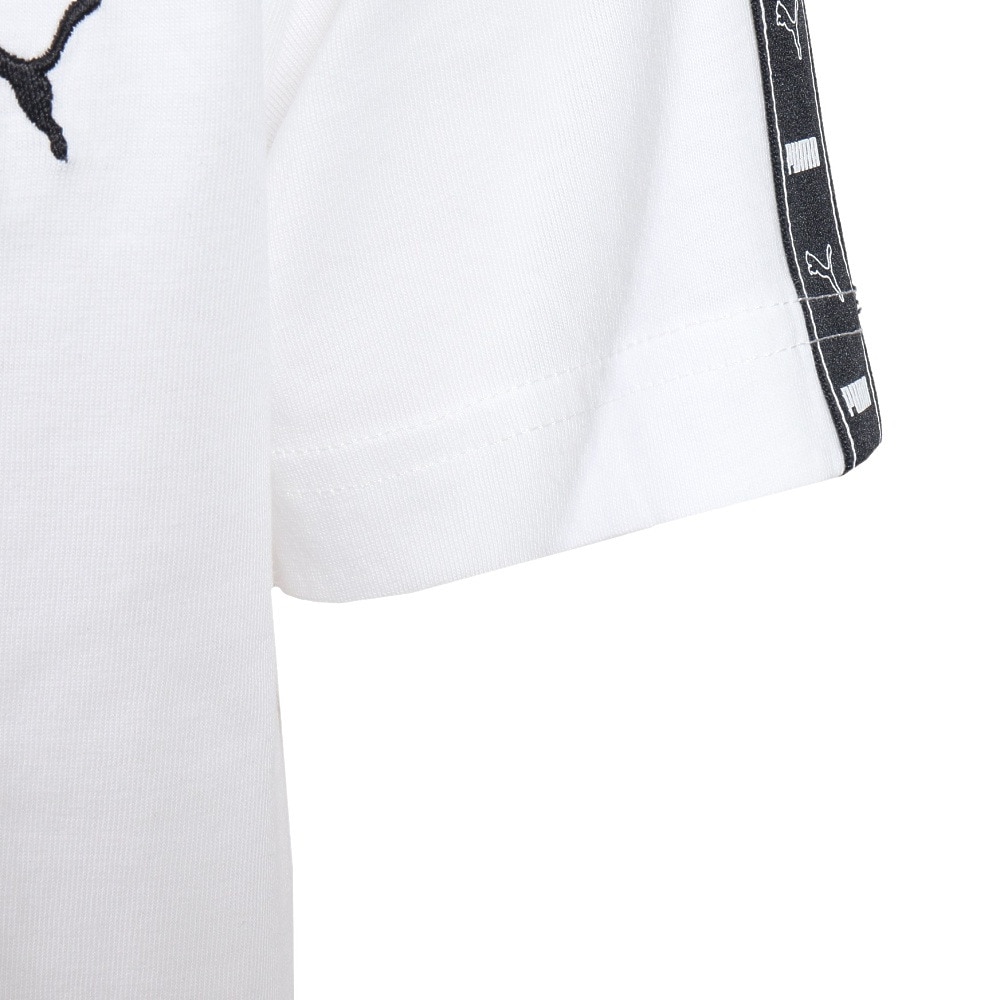 プーマ（PUMA）（キッズ）ジュニア ESS TAPE Tシャツ 687801 02 WHT