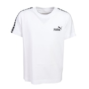 (キッズ)ジュニア ESS TAPE Tシャツ 687801 02 WHT