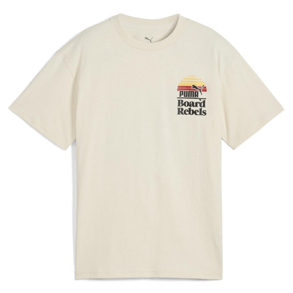 プーマ（PUMA）（キッズ）ジュニア MID90S グラフィック 半袖Tシャツ 687838 87 BEG
