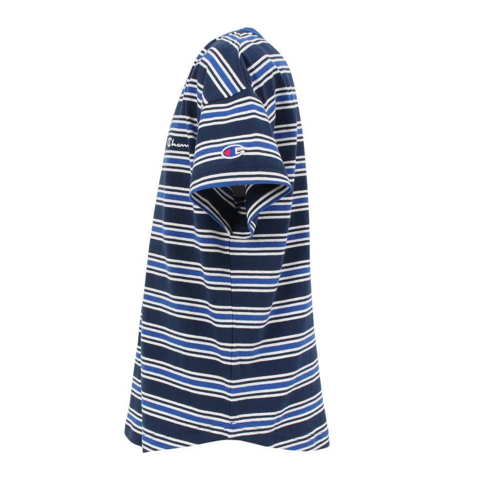 チャンピオン（CHAMPION）（キッズ）ジュニア ボーダーショートスリーブTシャツ CK-B325 386