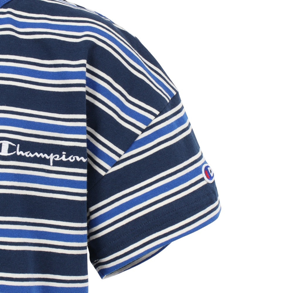 チャンピオン（CHAMPION）（キッズ）ジュニア ボーダーショートスリーブTシャツ CK-B325 386