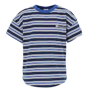 (キッズ)ジュニア ボーダーショートスリーブTシャツ CK-B325 386