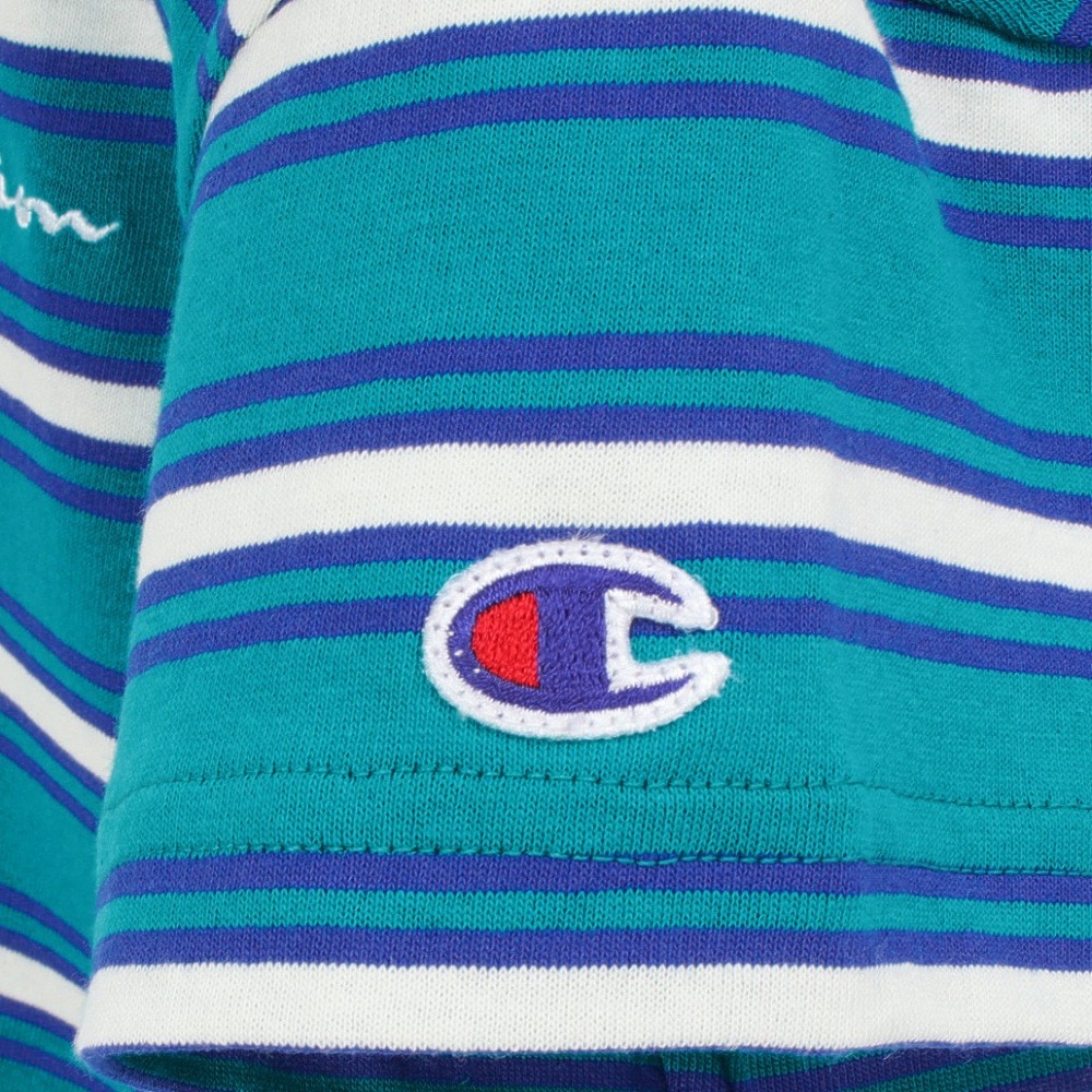 チャンピオン（CHAMPION）（キッズ）ジュニア ボーダー半袖Tシャツ CK-B325 428