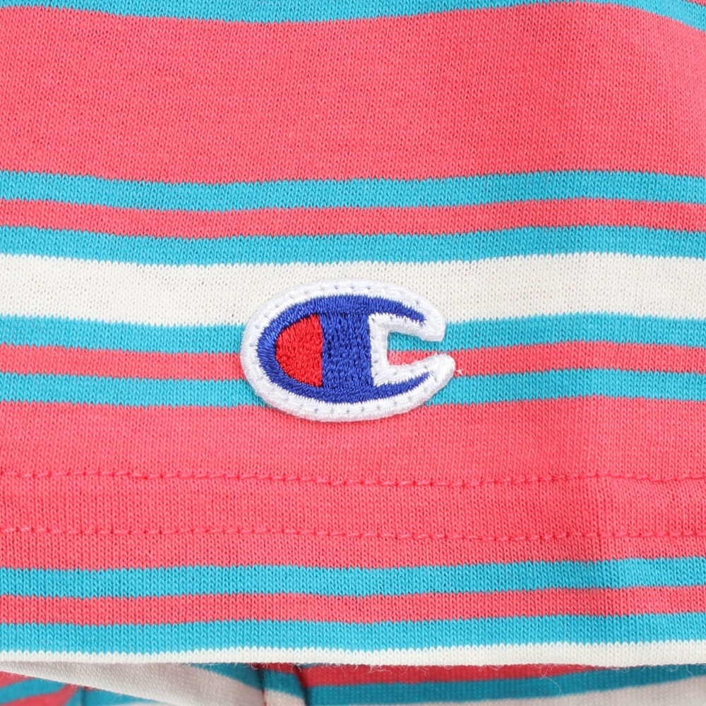チャンピオン（CHAMPION）（キッズ）ジュニア ボーダーショートスリーブTシャツ CK-B325 930