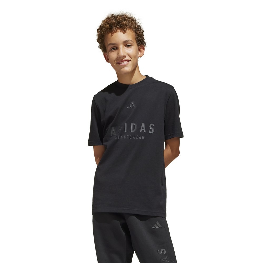 アディダス（adidas）（キッズ）ジュニア ALL SZN グラフィック半袖Tシャツ KPH33-JC7616