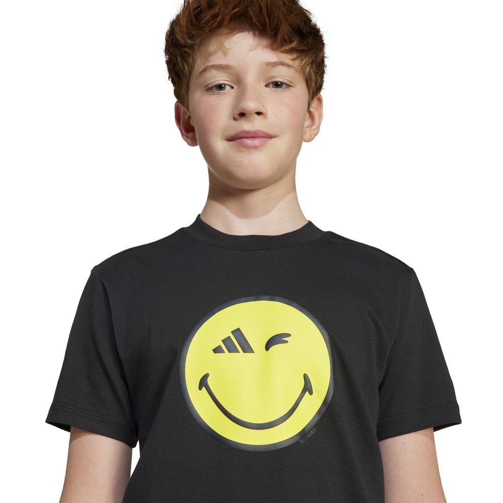アディダス（adidas）（キッズ）ジュニア adidas×Smileyworld グラフィック 半袖Tシャツ KPO38-JC7581