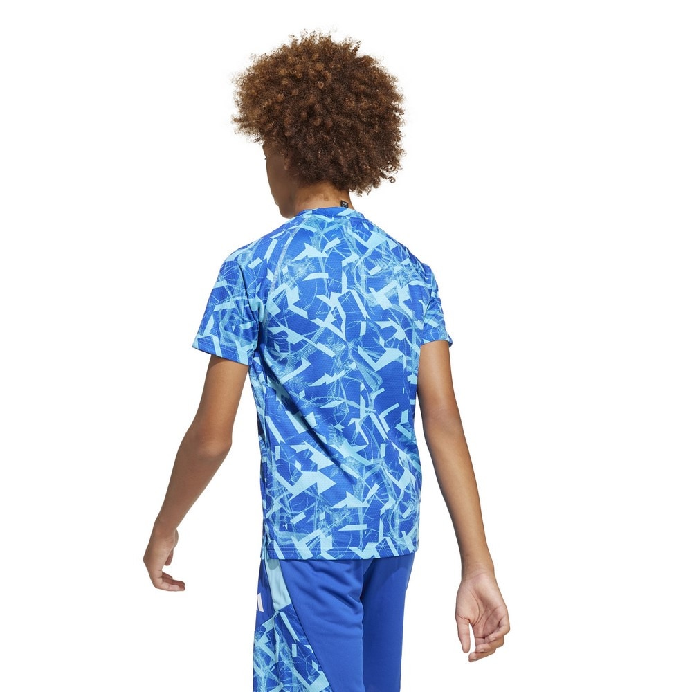 アディダス（adidas）（キッズ）ジュニア NXT AOP スポーツ アイコン フラクタルプリント 半袖Tシャツ KRJ64-JJ5048