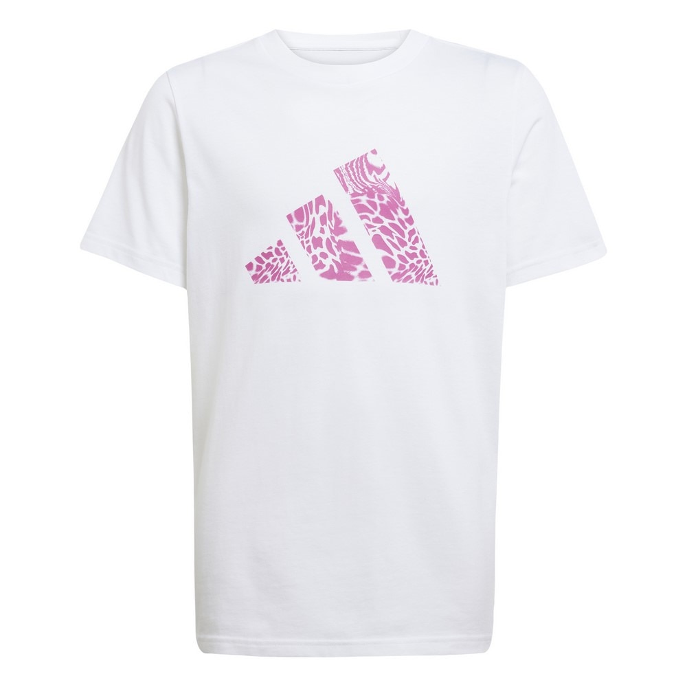アディダス（adidas）（キッズ）ジュニア アニマルプリント グラフィック半袖Tシャツ KRM51-JI6731