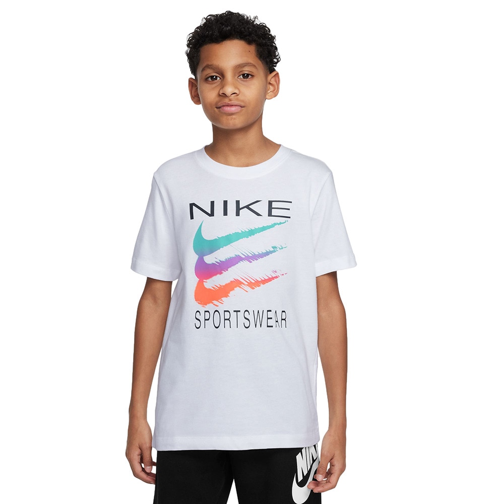ナイキ（NIKE）（キッズ）ジュニア スポーツウェア BRANDMARK 2 半袖Tシャツ HM5853-100