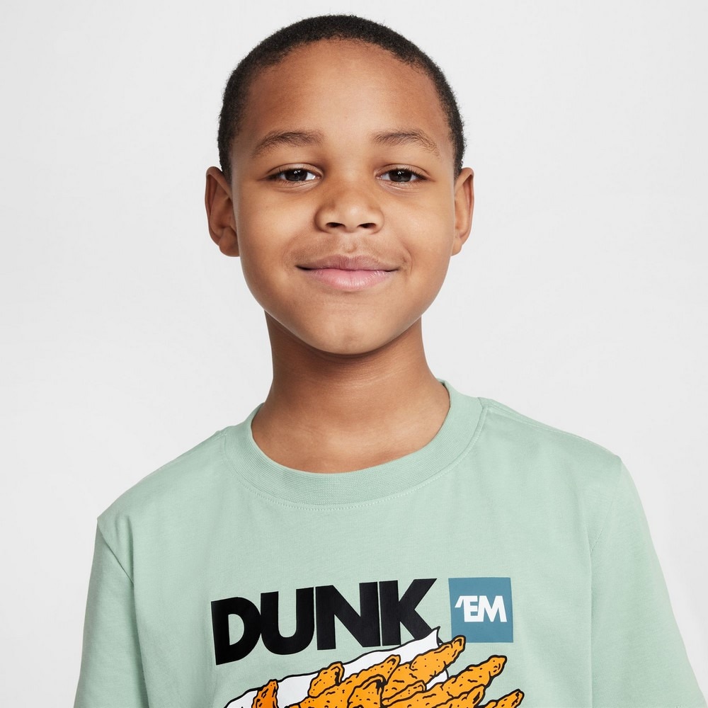 ナイキ（NIKE）（キッズ）ジュニア スポーツウェア ダンク 半袖Tシャツ HQ3235-037