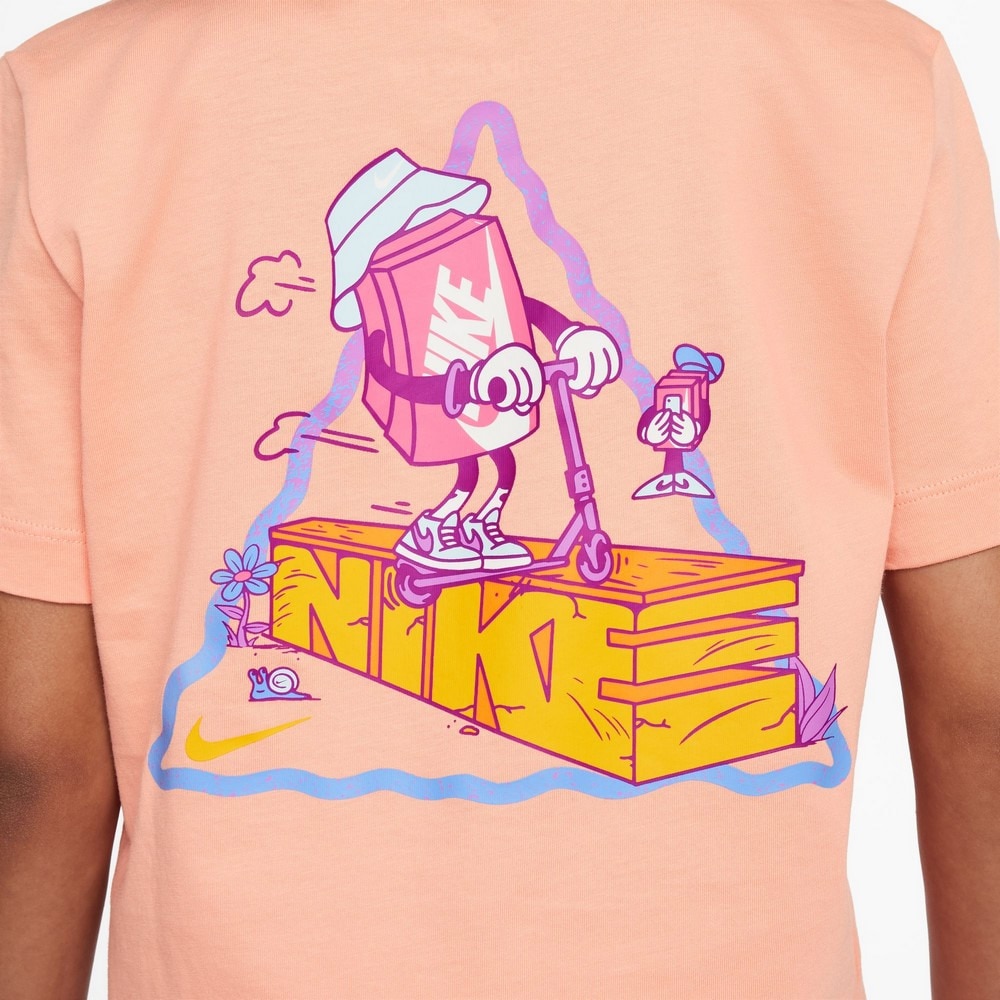 ナイキ（NIKE）（キッズ）ジュニア スポーツウェア 半袖Tシャツ BOXY SCOOTER HQ3239-844