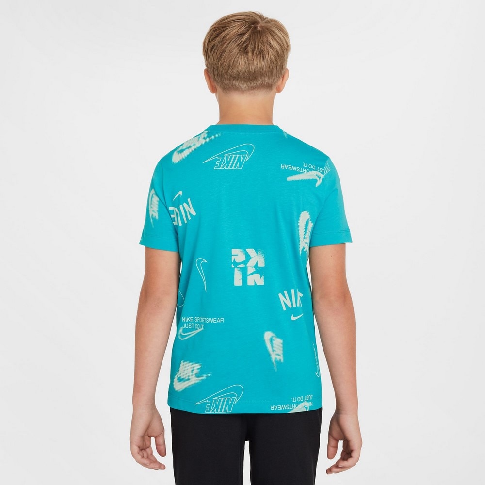 ナイキ（NIKE）（キッズ）ジュニア スポーツウェア クラブ エナジー AOP 半袖Tシャツ HQ9292-345