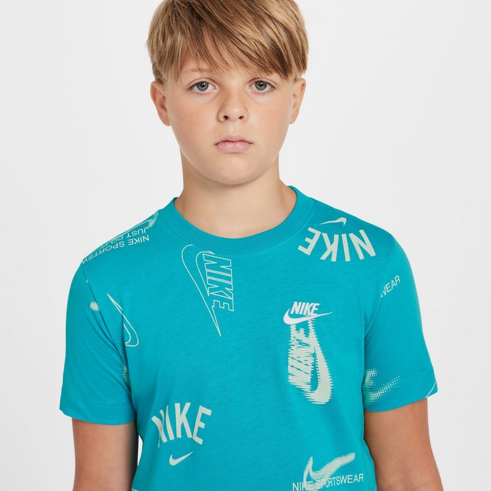 ナイキ（NIKE）（キッズ）ジュニア スポーツウェア クラブ エナジー AOP 半袖Tシャツ HQ9292-345