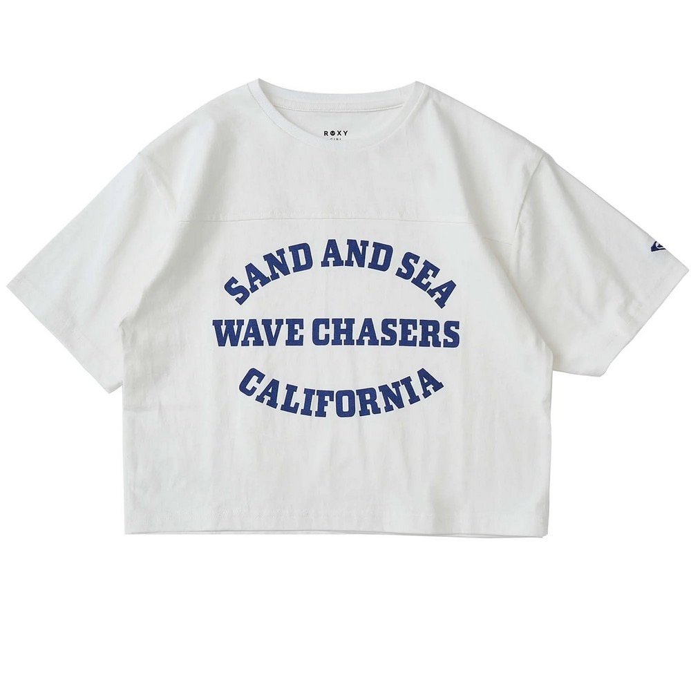 ロキシー（ROXY）（キッズ）ジュニア MINI ACTIVE EDGE 半袖Tシャツ 25SPTST251116WHT