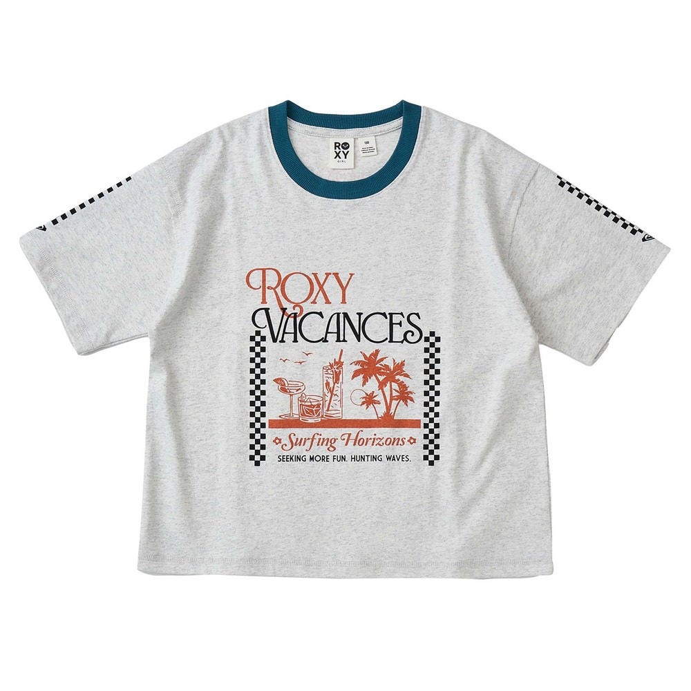 ロキシー（ROXY）（キッズ）ジュニア ミニ SEEKING MORE FUN 半袖Tシャツ 25SPTST251118HER
