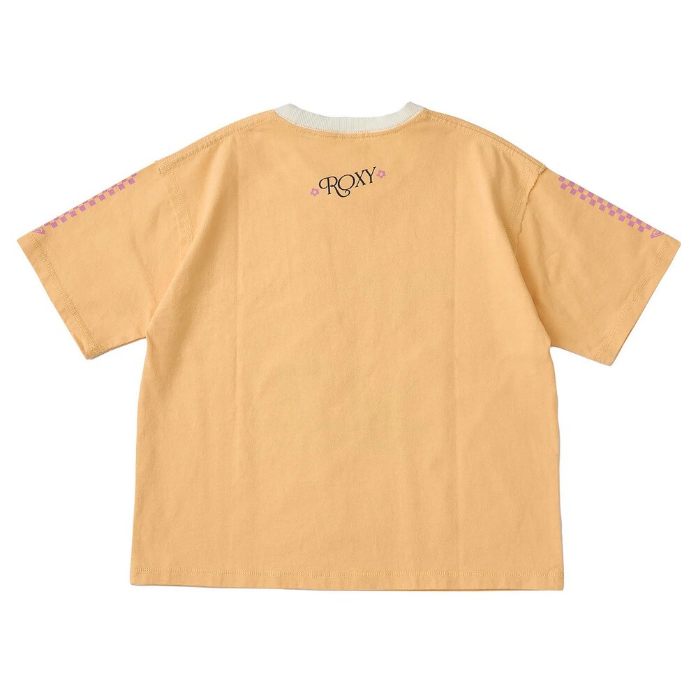 ロキシー（ROXY）（キッズ）ジュニア ミニ SEEKING MORE FUN 半袖Tシャツ 25SPTST251118SUN