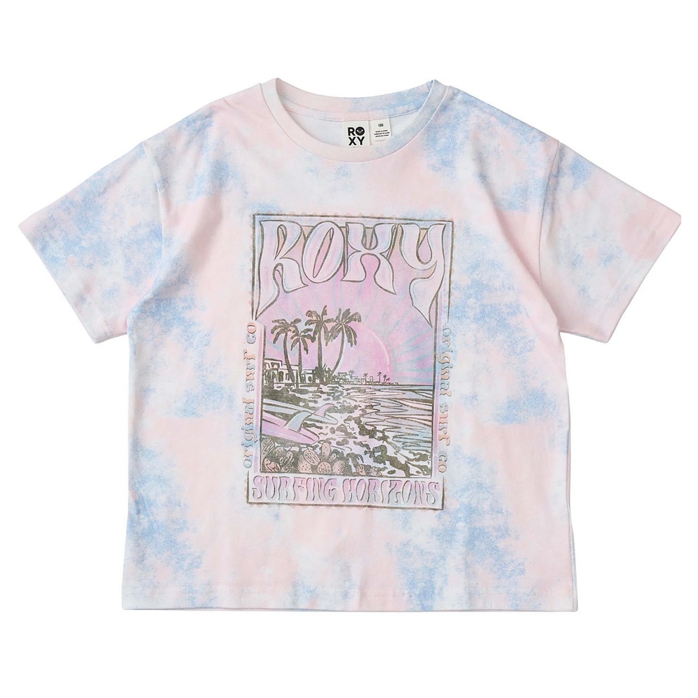 ロキシー（ROXY）（キッズ）ジュニア ミニ SURFING HORIZONS 半袖Tシャツ 25SPTST251120PNK