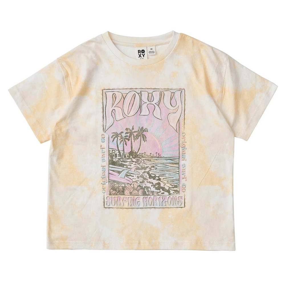 ロキシー（ROXY）（キッズ）ジュニア ミニ SURFING HORIZONS 半袖Tシャツ 25SPTST251120SUN