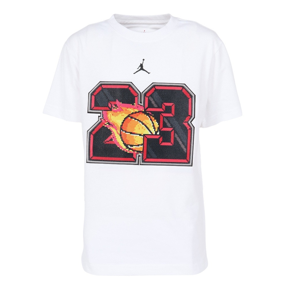 ジョーダン（JORDAN）（キッズ）AIR 23 FLAME 半袖Tシャツ 95D946-001