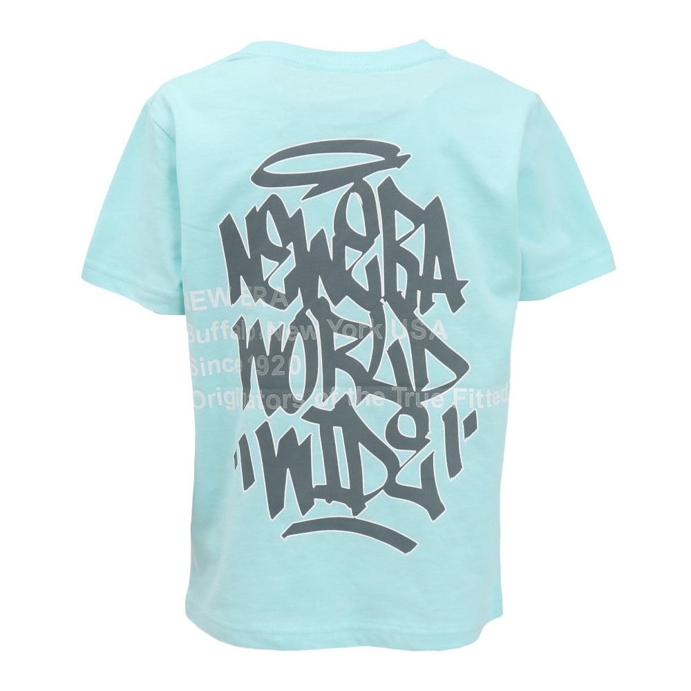 ニューエラ（NEW ERA）（キッズ）ジュニア 半袖 コットン Tシャツ Graffiti TACBLU 14414384
