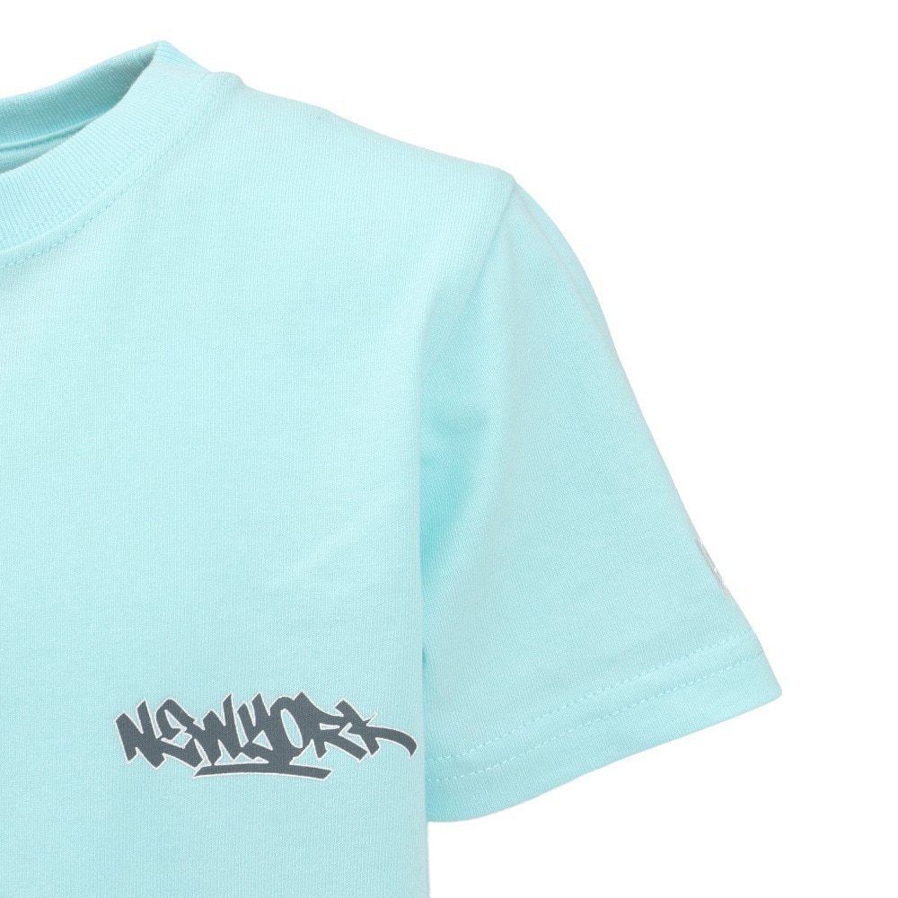 ニューエラ（NEW ERA）（キッズ）ジュニア 半袖 コットン Tシャツ Graffiti TACBLU 14414384