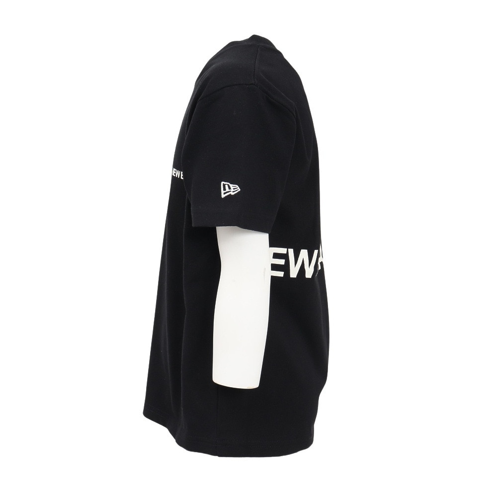 ニューエラ（NEW ERA）（キッズ）ジュニア 半袖 コットン Tシャツ BLK 14414388