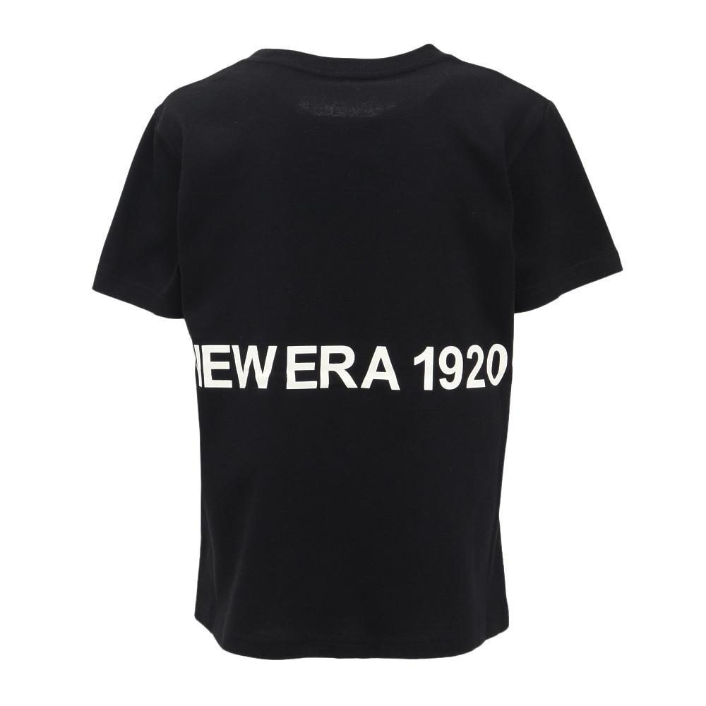 ニューエラ（NEW ERA）（キッズ）ジュニア 半袖 コットン Tシャツ BLK 14414388