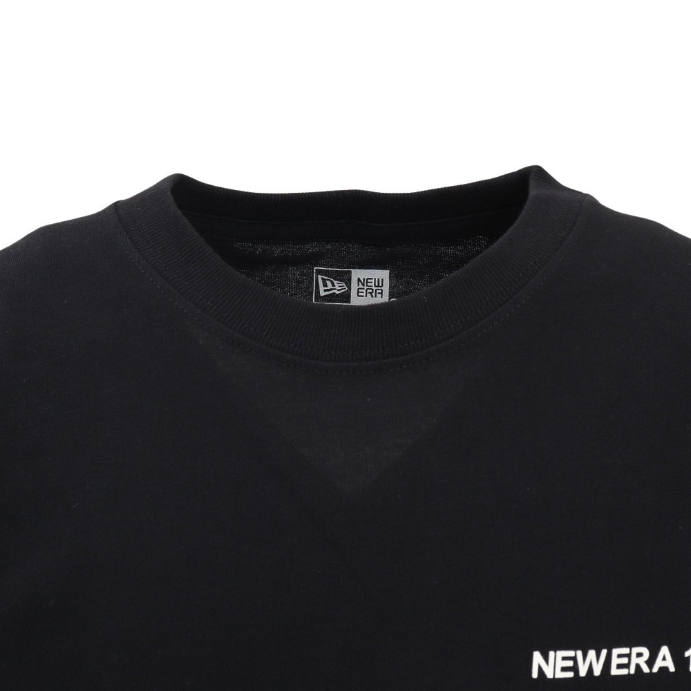 ニューエラ（NEW ERA）（キッズ）ジュニア 半袖 コットン Tシャツ BLK 14414388