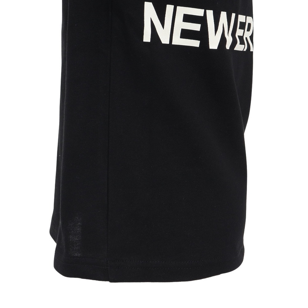 ニューエラ（NEW ERA）（キッズ）ジュニア 半袖 コットン Tシャツ BLK 14414388