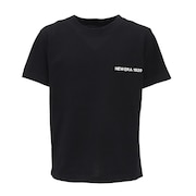 (キッズ)ジュニア 半袖 コットン Tシャツ BLK 14414388