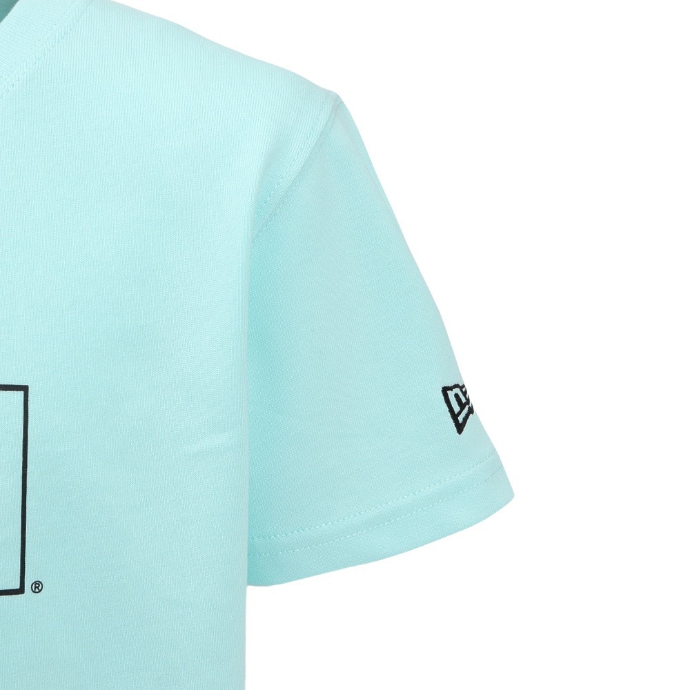 ニューエラ（NEW ERA）（キッズ）ジュニア 半袖 コットン Tシャツ ボックスロゴ BOCBLU 14414392